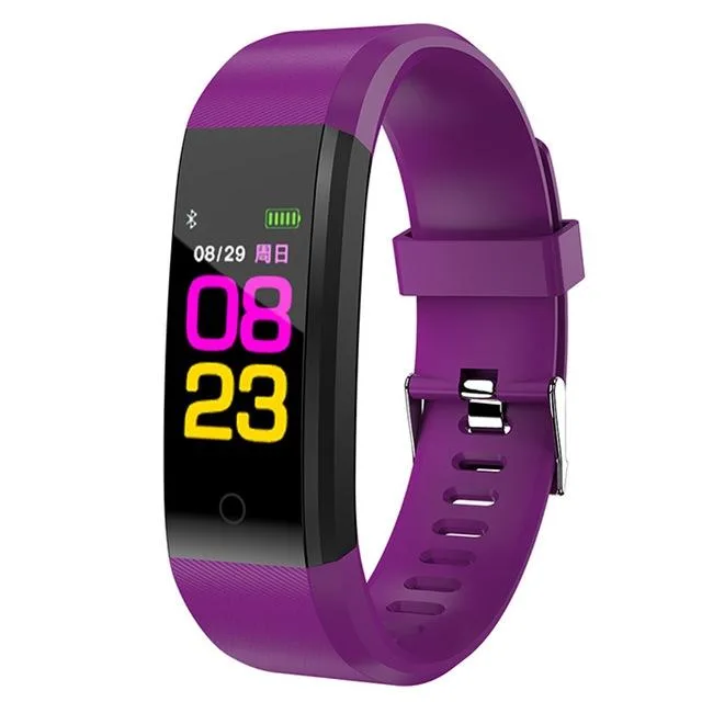 ZOSKVEE ZOSKVEE ID115 Plus Purple Smart Watch 21 mm 11 mm 3 Bar — product photo