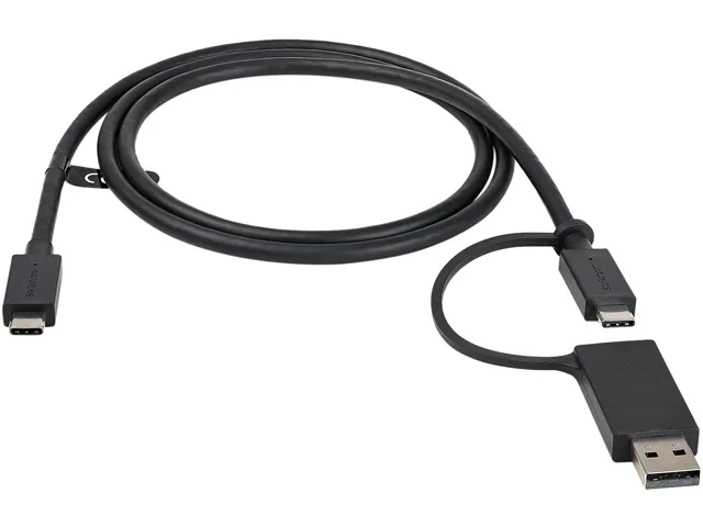 STARTECH STARTECH USBCCADP 3 ft USB cable with USB-A adapter, 10Gbps/PD, 5Gbps — product photo