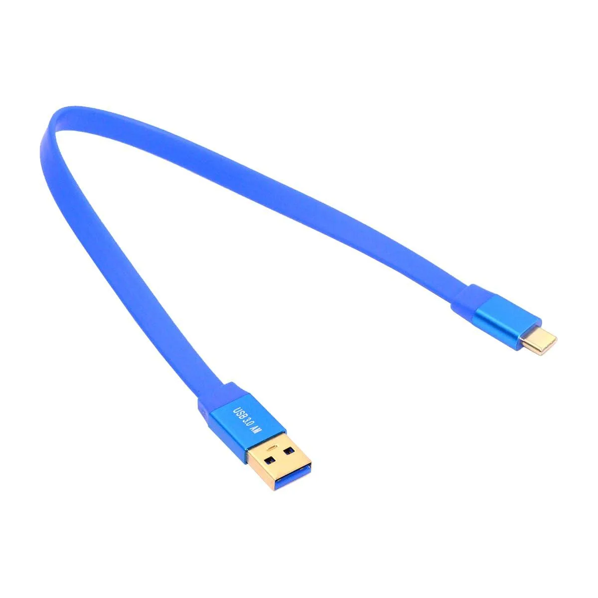 Fervit Fervit USB 3.1 Type-A to Type-C Cable Blue 10Gbps 15W 30cm — product photo