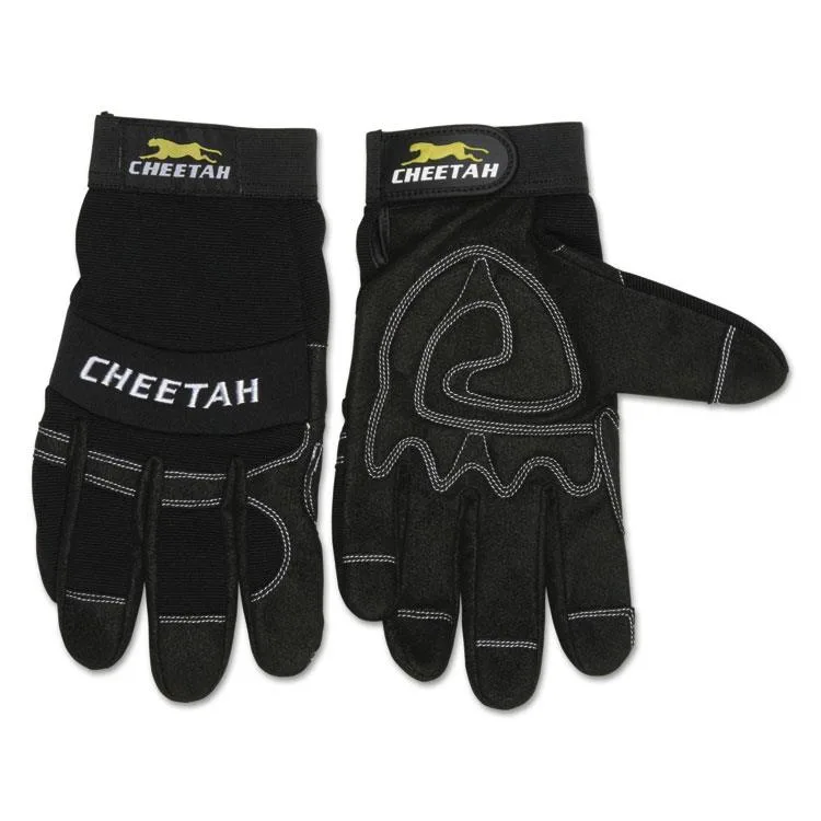 MCR Safety MCR Safety 935CHS Cheetah glove, Small, Black — صورة المنتج