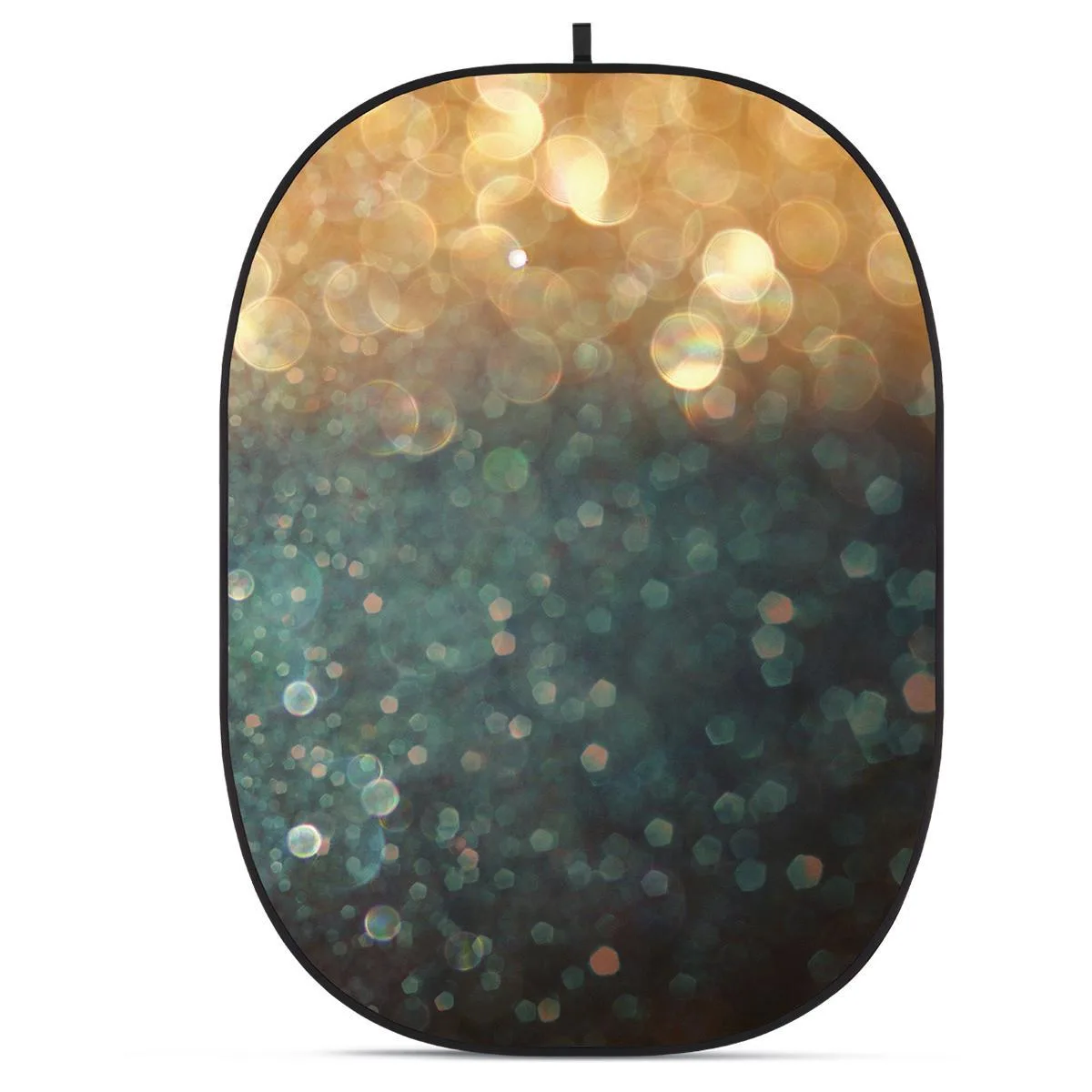 Glow Edge Glow Edge CBA-TB0011 5x6.5' Fabric Collapsible Backdrop Bokeh Textured — product photo