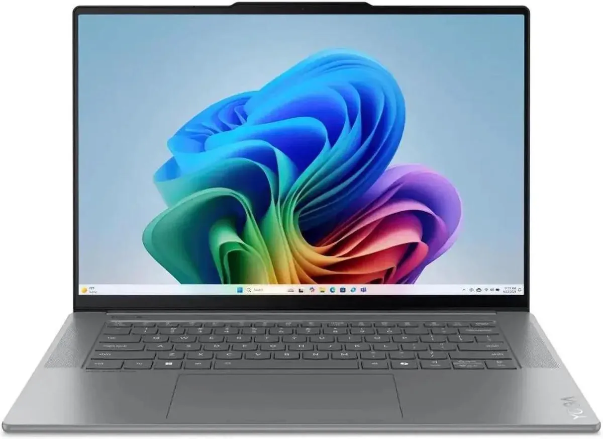 Lenovo Lenovo Yoga Slim 7i Aura Edition 15.3 3K Touchscreen Intel Core Ultra 7 16GB 1TB Luna Grey laptop — product photo