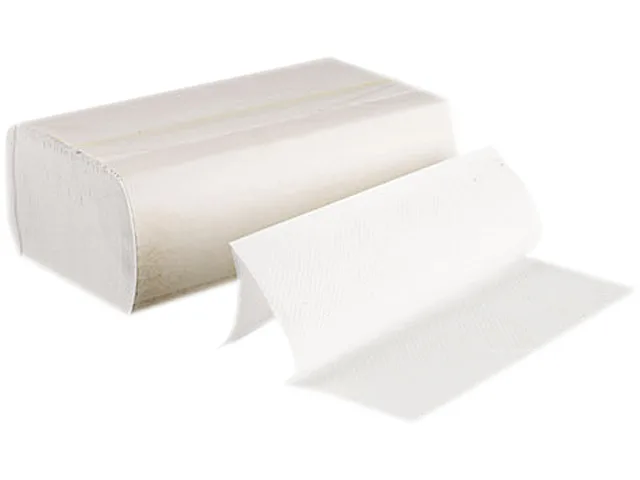 Boardwalk Boardwalk 6200 Multifold Paper Towels, White/Brown, 250 towels/pack, 16 packs — product photo