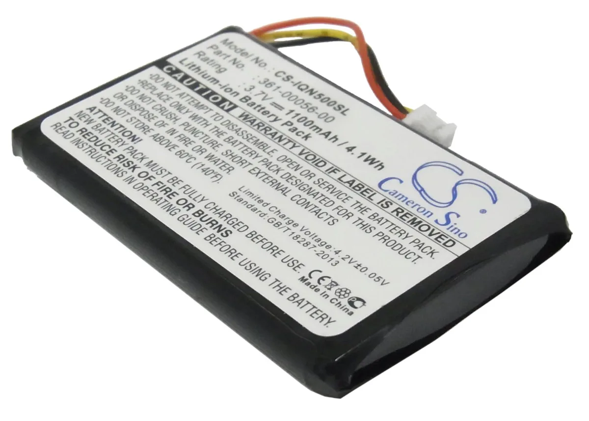  Cameron Sino 1100mAh 3.7V Battery for Nuvi 30 50 52 55 Drive 50 51 DriveSmart 5 — product photo