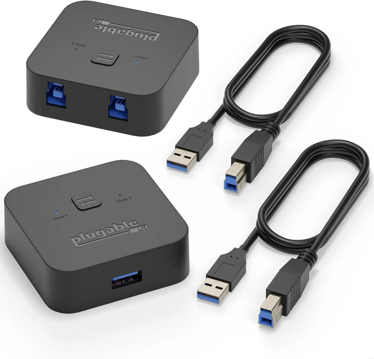 GCROWN GCROWN USB 3.0 Sharing Switch 2-Port KVM Switch — product photo
