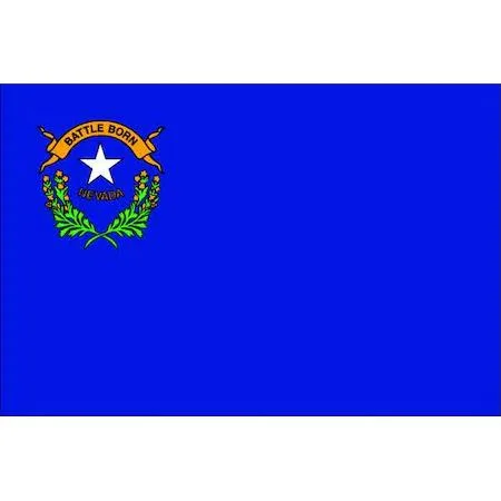 Nylglo Nylglo Nevada State Flag 3x5 ft 200 Denier Solar Max Nylon — product photo