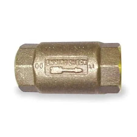 Campbell 4030E 3/4 inch FNPT brass spring check valve