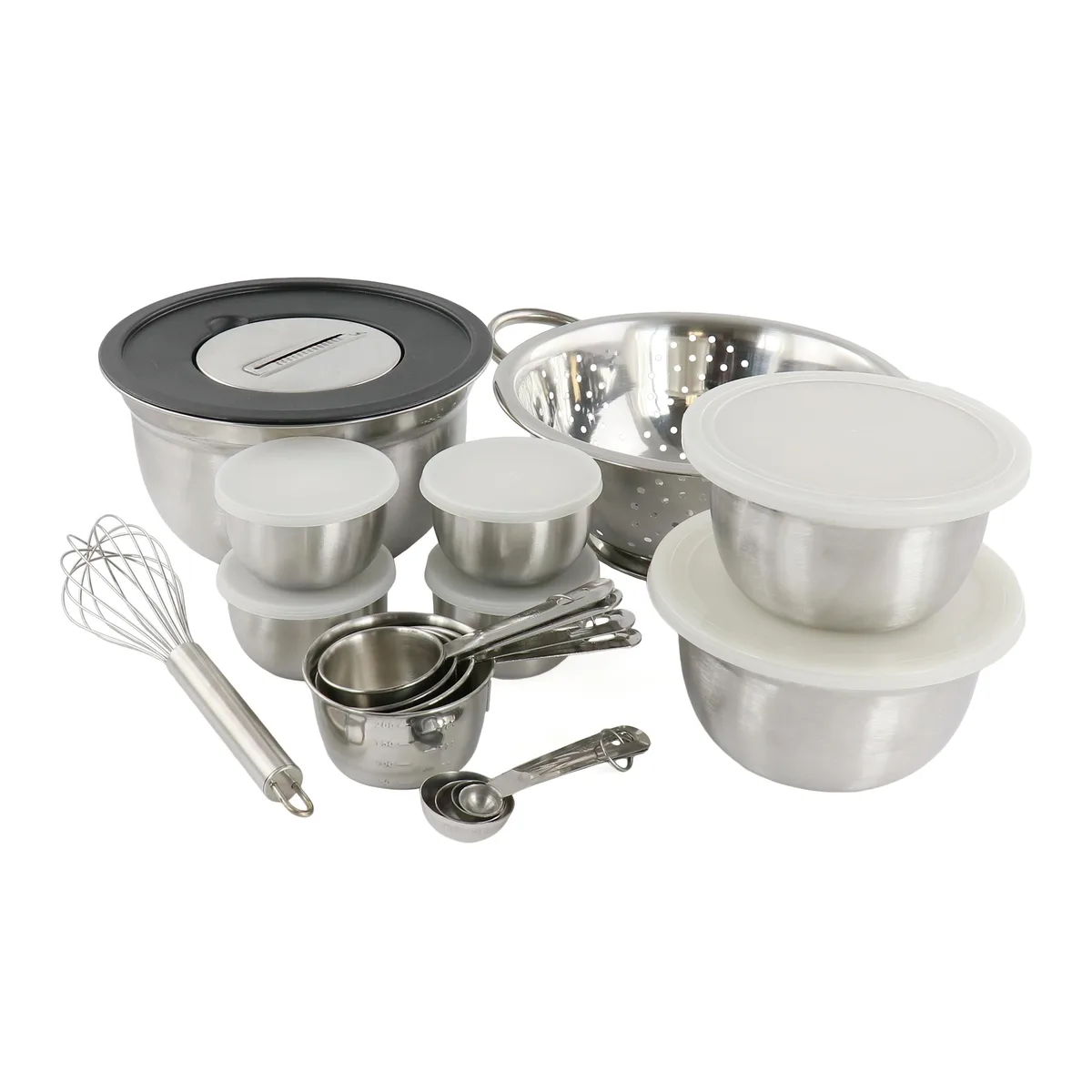OSTER OSTER 510119702M 27-Piece Cooking Utensil Set with 1.8 Quart Colander — product photo