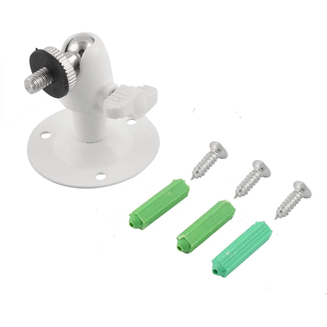Unique-Bargains Unique-Bargains CCTV Camera Bracket White 6.5 x 4.6cm 64g — product photo