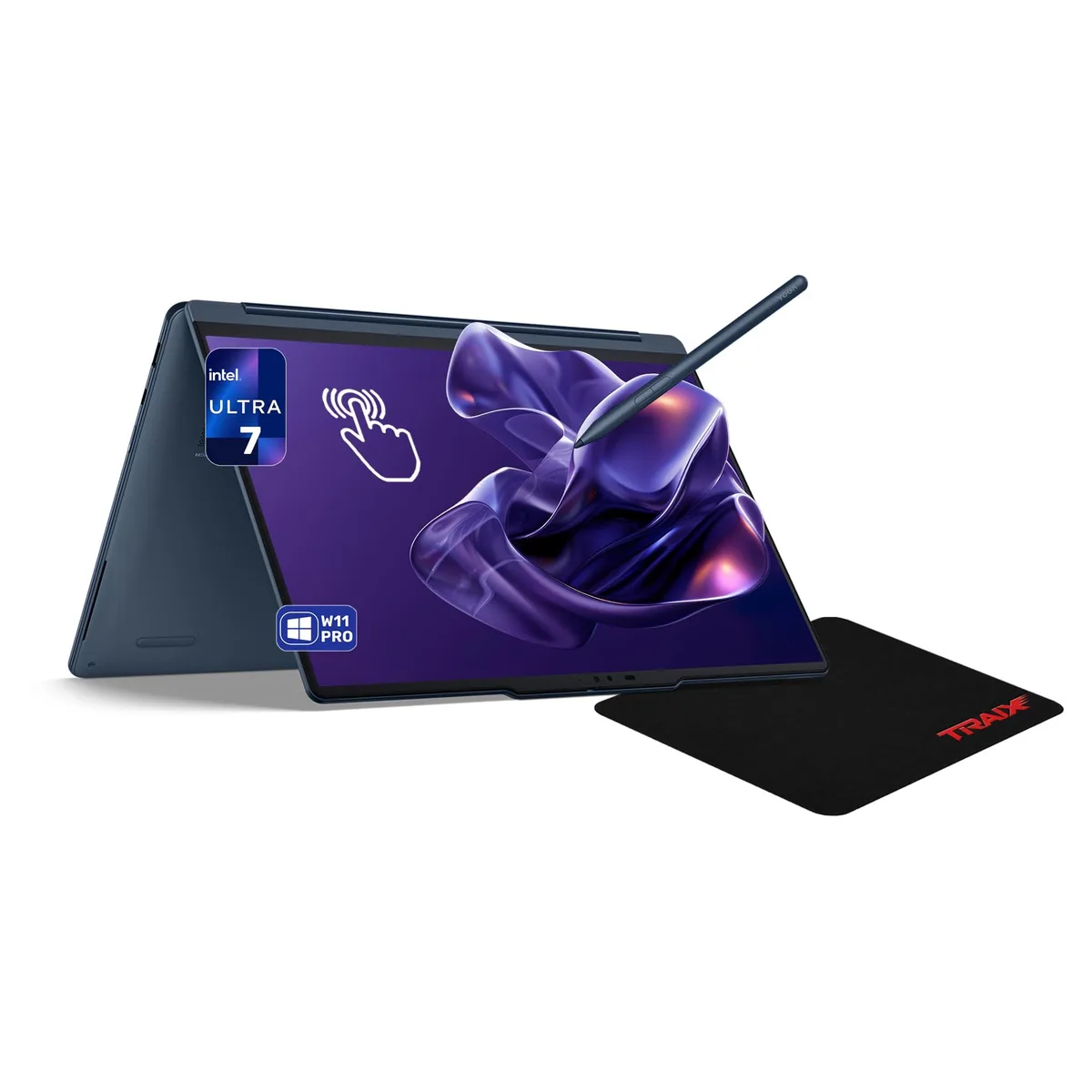 Lenovo Lenovo Yoga 9i 2-in-1 Aura Edition laptop, Ultra 7-355, 32 GB, 2 TB, 14" 3K touch, Cosmic Blue — product photo