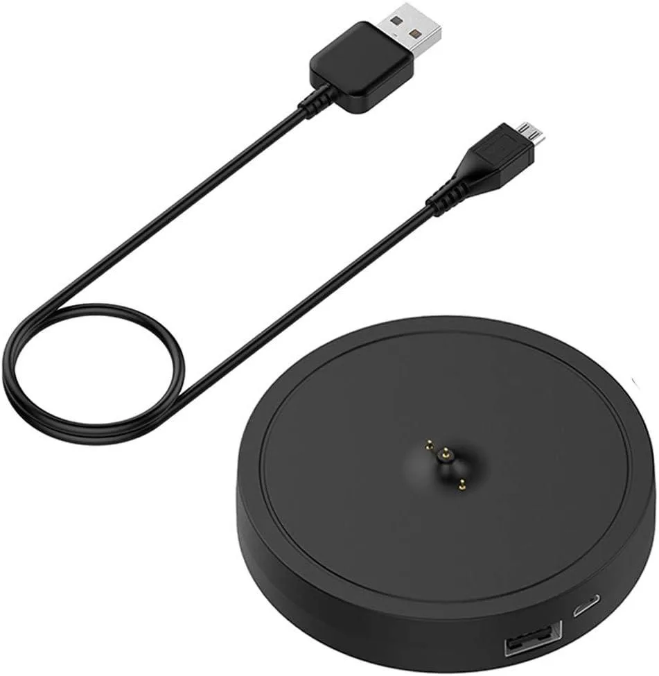 PISKEKAT PISKEKAT Charging Dock for UE Boom 3/Megaboom 3 with USB Port 3.3ft Cable Black — product photo