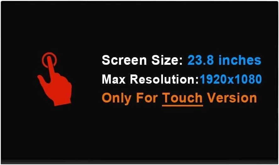 NUOLAISUN NUOLAISUN 23.8" LM238WF5-SSG2 Touch Screen for Dell 5490 5475 5477 — product photo