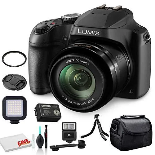 Panasonic Panasonic Lumix DC-FZ80DK Base camera kit 60x zoom 18.1MP 4K — product photo