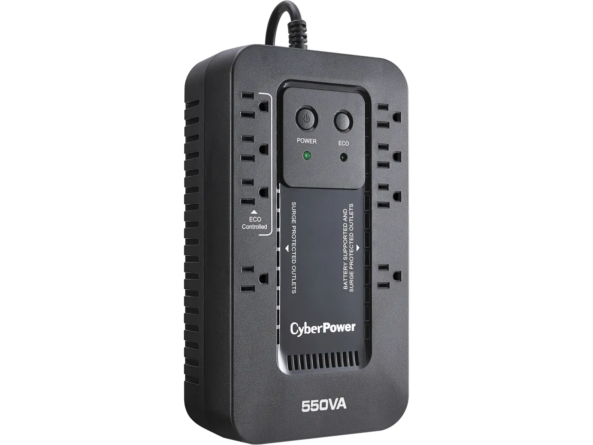 CyberPower CyberPower EC550G 550VA/330W UPS 120V 8 Outlets — product photo
