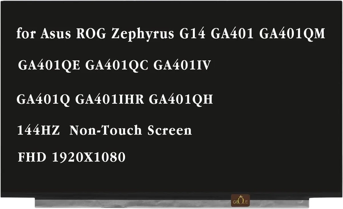 NUOLAISUN NUOLAISUN LM140LF1F-02 14" 1920x1080 144Hz FHD Non-Touch Laptop Screen — product photo