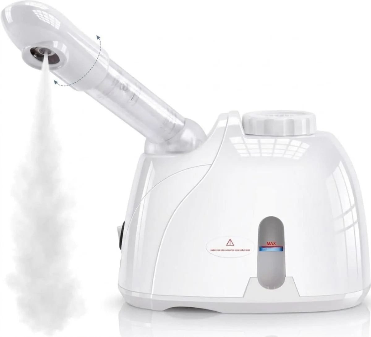 Mr.Pin Face Steamer White 30 min 0.848 kg — product photo