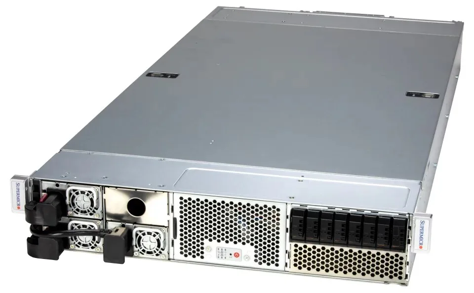 Supermicro Supermicro ARS-221GL-NR 2U barebone server 144-core Grace CPU 480GB LPDDR5X 4 GPU support — product photo