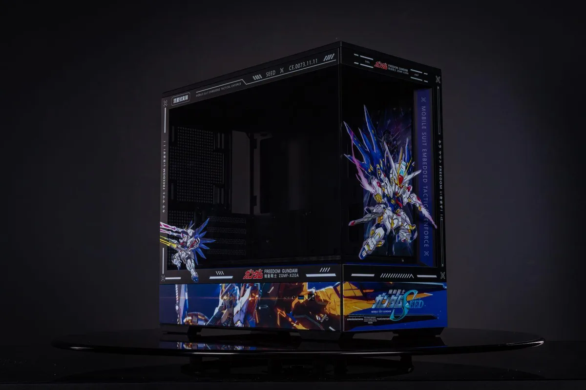 Corn Electronics Corn Electronics Arashi M-ATX/ITX PC Case Black 390mm GPU 170mm CPU 360mm Radiator — product photo