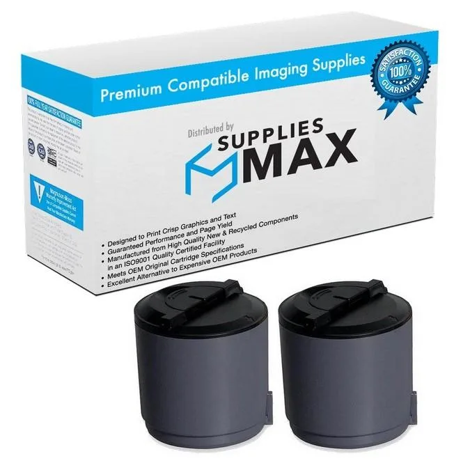 SuppliesMax SuppliesMax Xerox 106R01274_2PK Remanufactured Black Toner Cartridge 2 Pack 2000 Pages — product photo