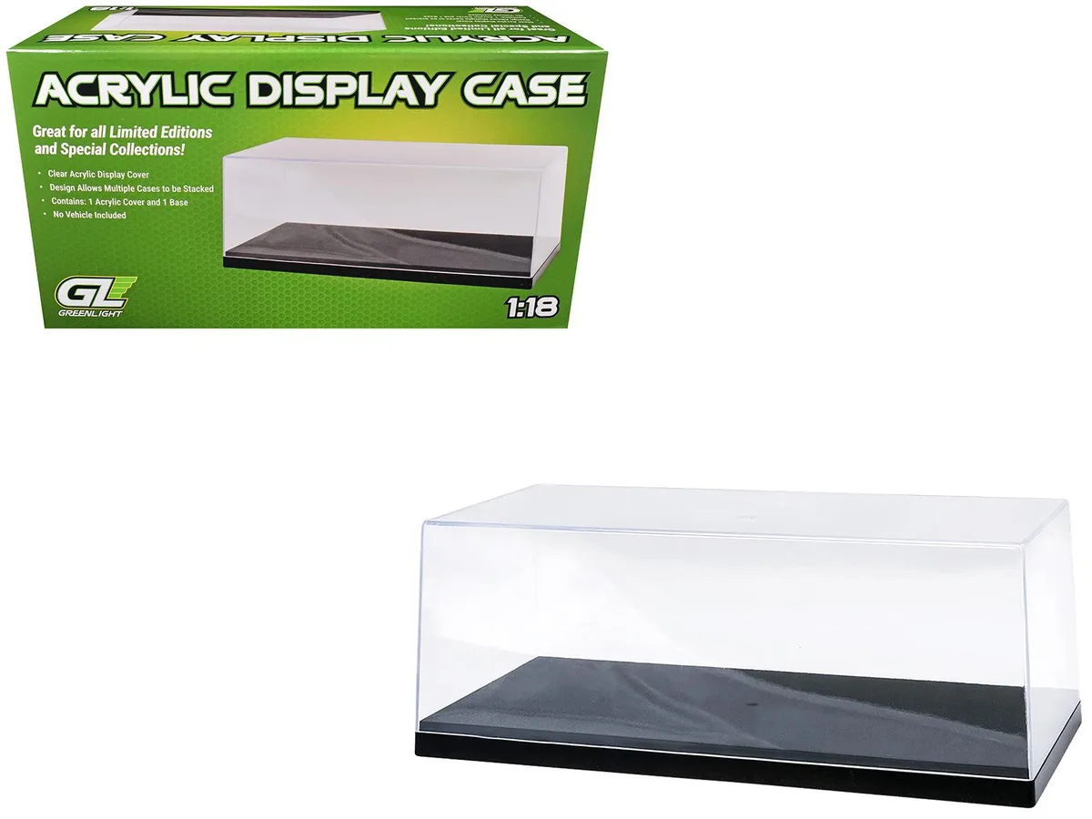 GREENLIGHT GREENLIGHT Acrylic Display Case 1/18-1/24 Scale Black Base 55020 — product photo