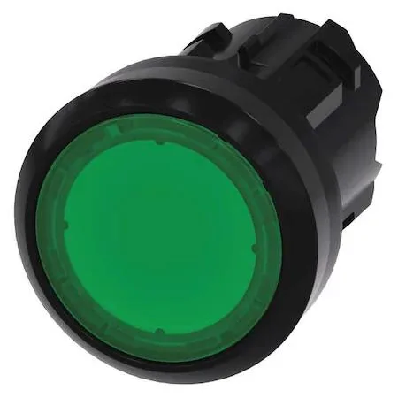 SIEMENS SIEMENS 3SU1001-0AA40-0AA0 Push Button Operator 22 mm Green — product photo