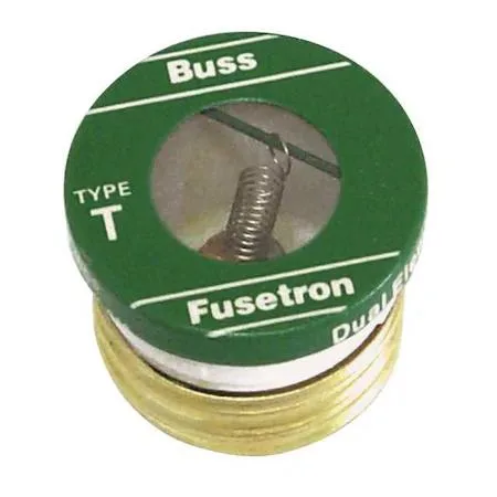 Bussmann Bussmann T-20 Plug Fuse 20A 125V 10kA 4 PK — product photo