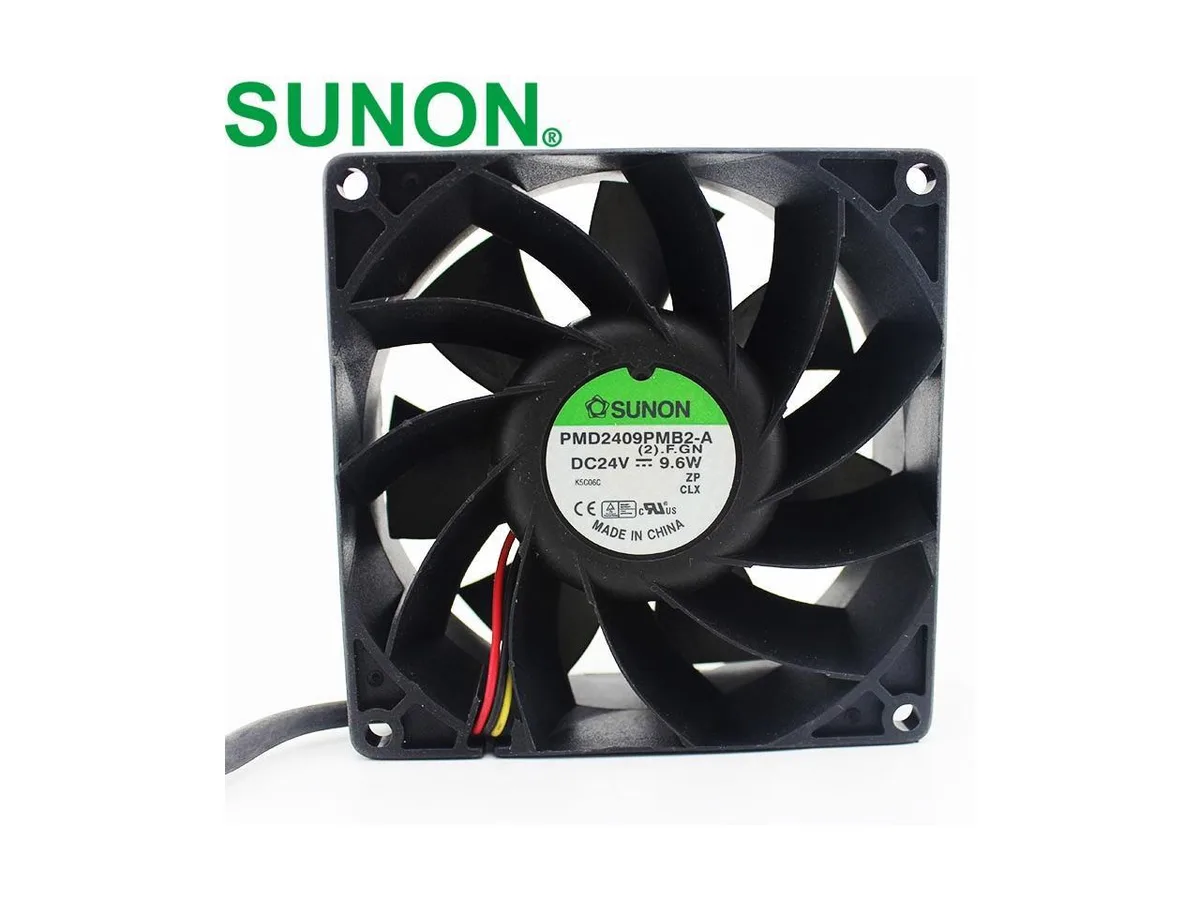 Fans Fans PMD2409PMB2-A 9038 90mm 38mm DC 24V 9.6W 3-wire — product photo