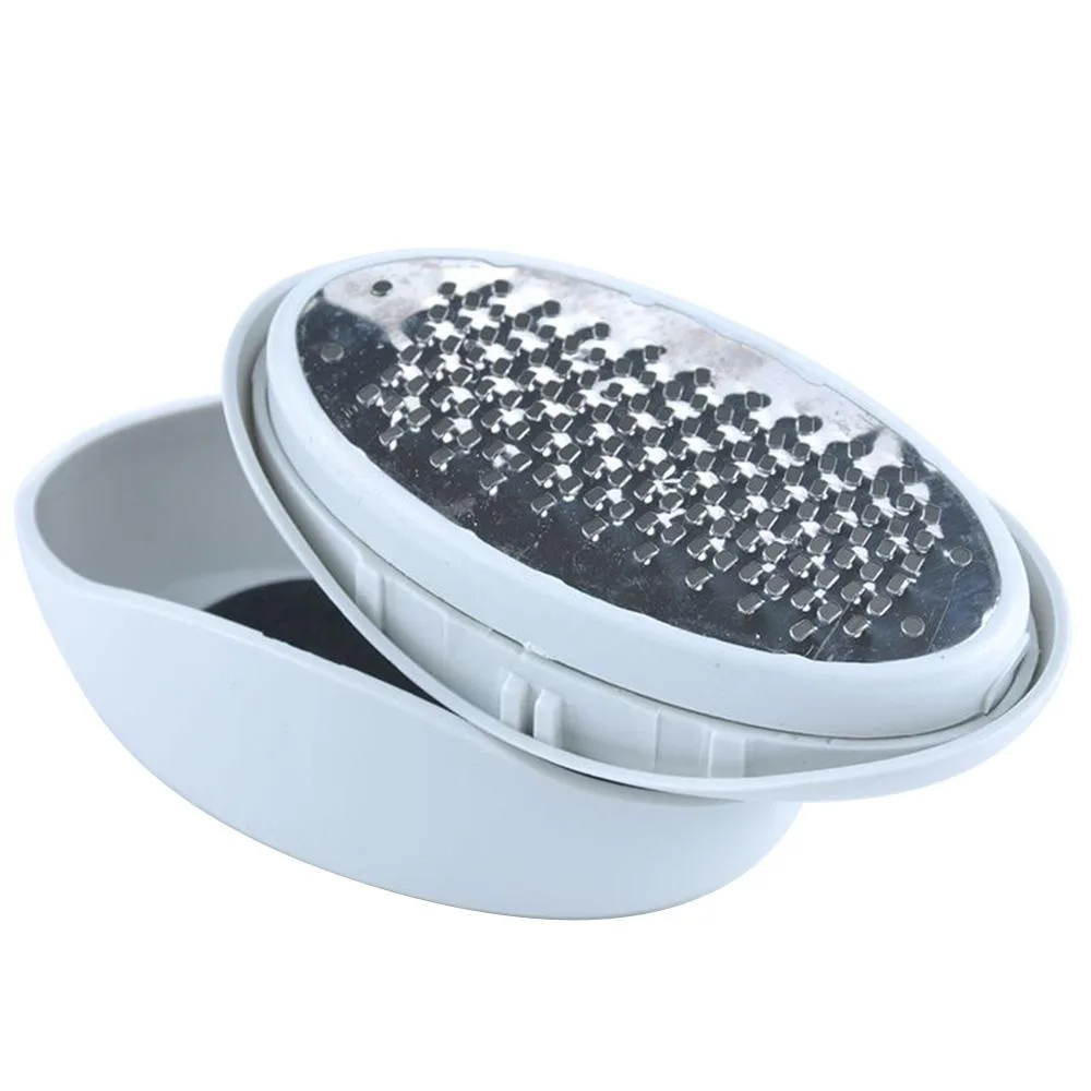 As Seen On TV As Seen On TV Egg Shaped Pedicure Foot File Callus Remover White — product photo