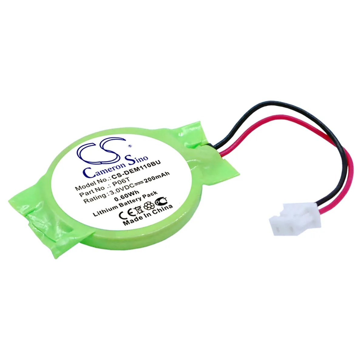Cameron &amp; Co Cameron &amp; Co DS-CS-DEM110BU CMOS Backup Battery 3.0V 0.2Ah — product photo