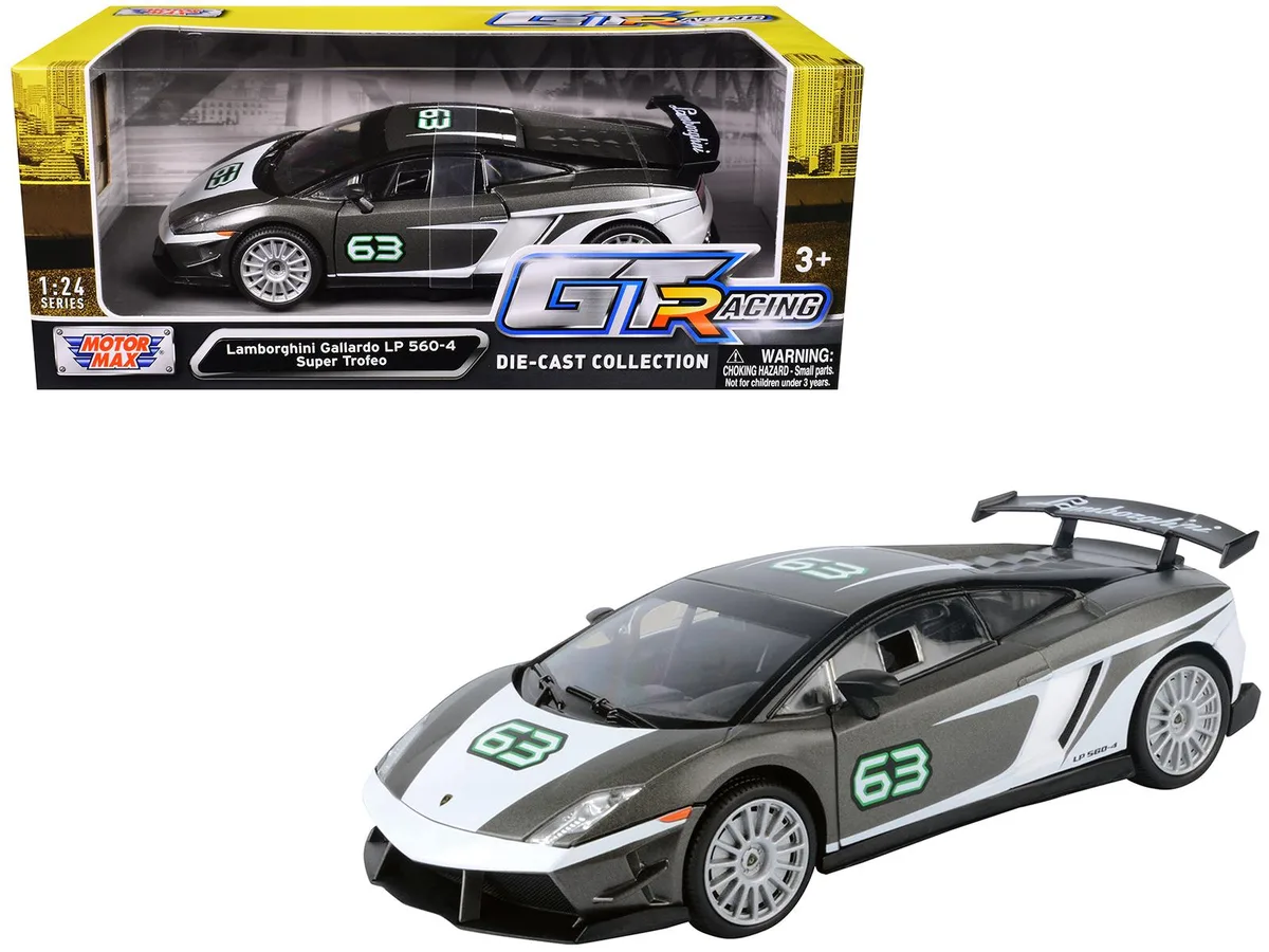 MOTORMAX MOTORMAX 2020 Chevrolet Corvette #28 White with Blue Graphics "GT Racing" Series 1/24 Diecast Model Car — product photo