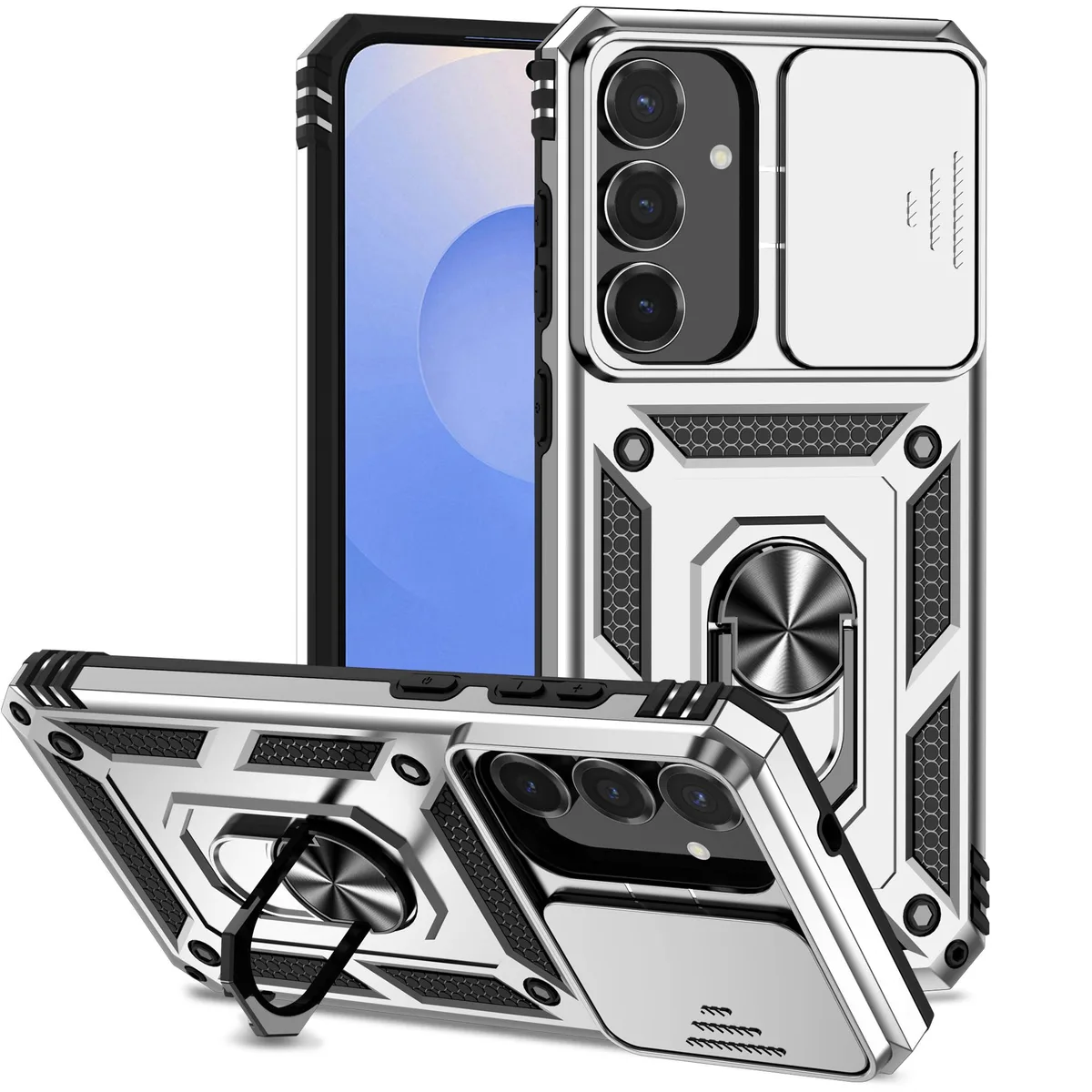 TYJKeJi TYJKeJi Case for Samsung Galaxy S25 FE Silver — product photo