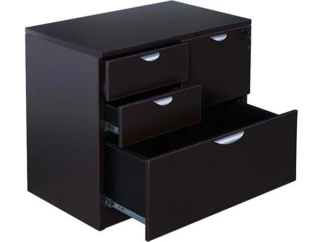 BOSS Office Products BOSS Office Products N114-MOC 31" 22" 29" 4-drawer lateral file office furniture — product photo