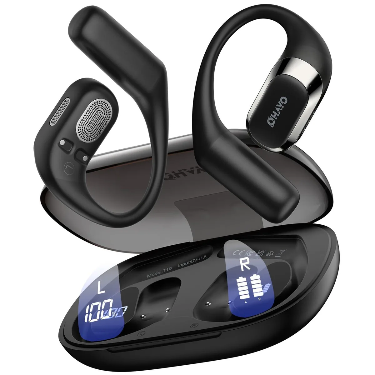  OHAYO T10 Open Ear Bluetooth 5.4 Ear Hook Headphones — product photo