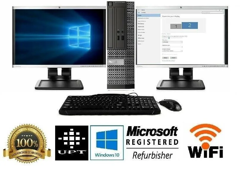 Small black security lock accessory for Dell OptiPlex 9020 desktop