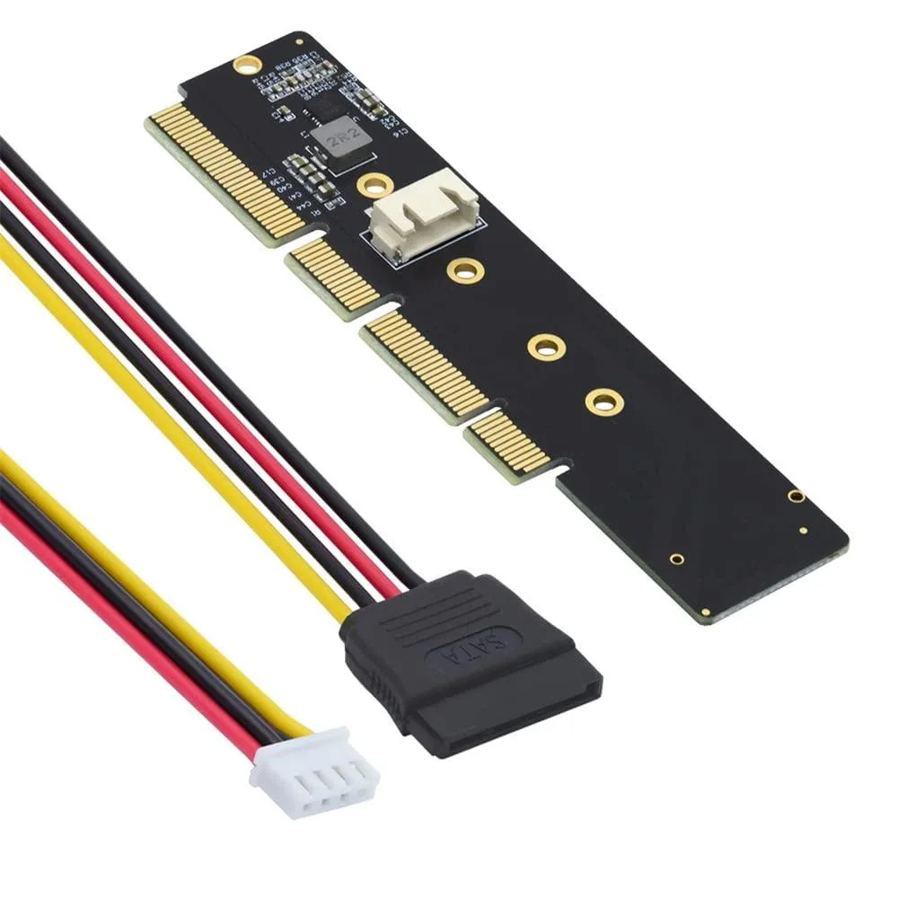 Vszerda Vszerda M.2 M-key NVME to PCIe adapter low-profile 3cm 1U server — product photo