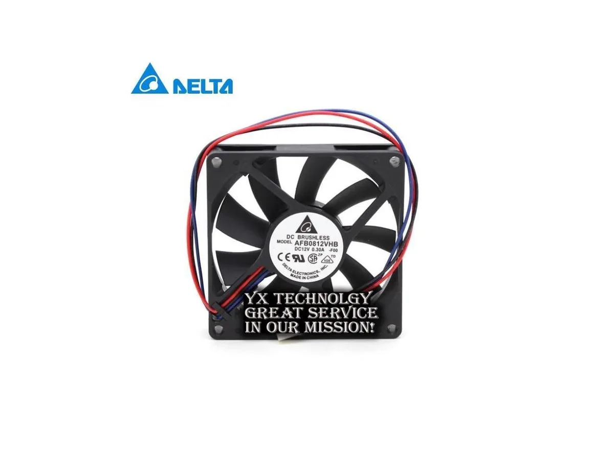 Fans Fans AFB0812VHB 12V .30A 80x80x15mm double ball CPU cooler — product photo