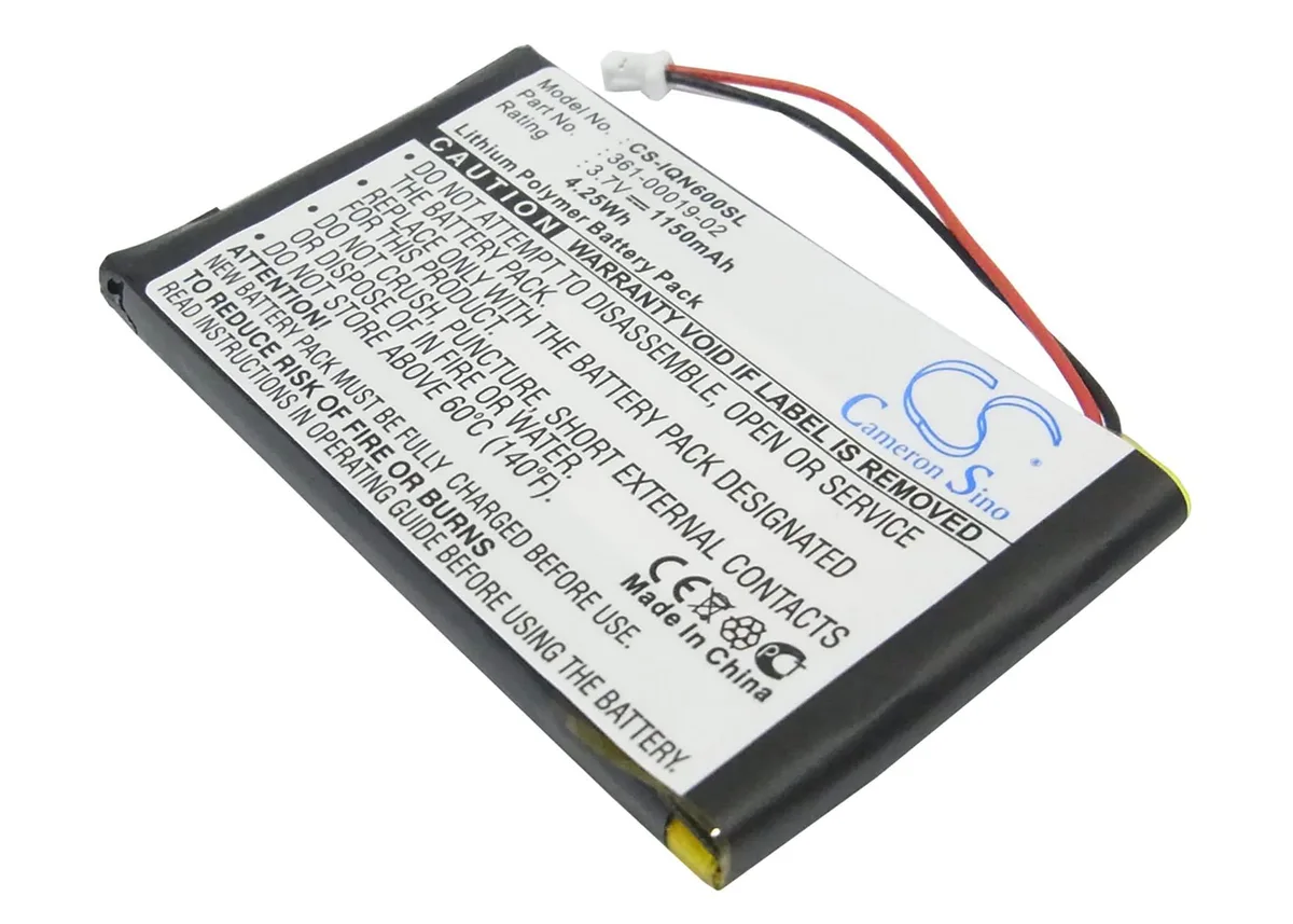 Cameron Sino Replacement Battery for Garmin Nuvi 600-680 1150mAh — product photo