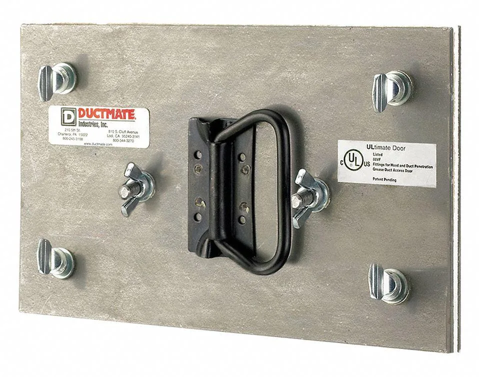 Ductmate Ductmate GRD106ULBI hvac control 12 in 8 in steel — product photo