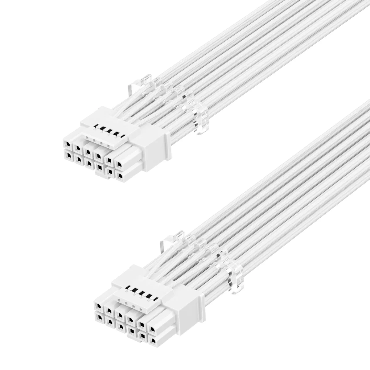 Vszerda Vszerda 16-pin GPU Power Cable 70cm PCIe 5.0 12VHPWR 600W White — product photo