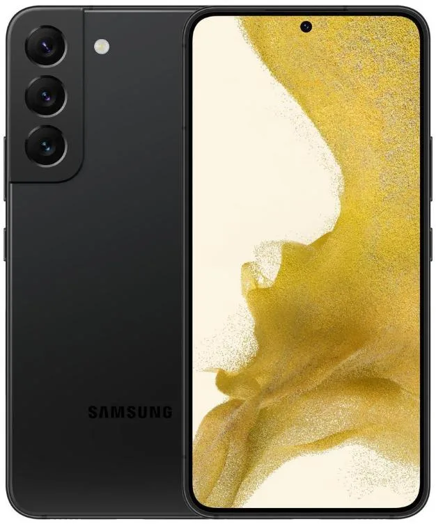 SAMSUNG SAMSUNG Galaxy S22 256GB Phantom Black cell phones - unlocked — product photo