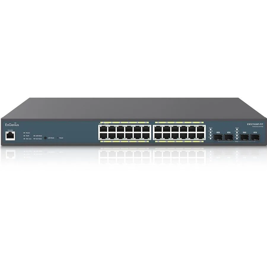 EnGenius Technologies EnGenius Technologies EWS7928PFIT 24-port Gigabit PoE+ network switch — product photo