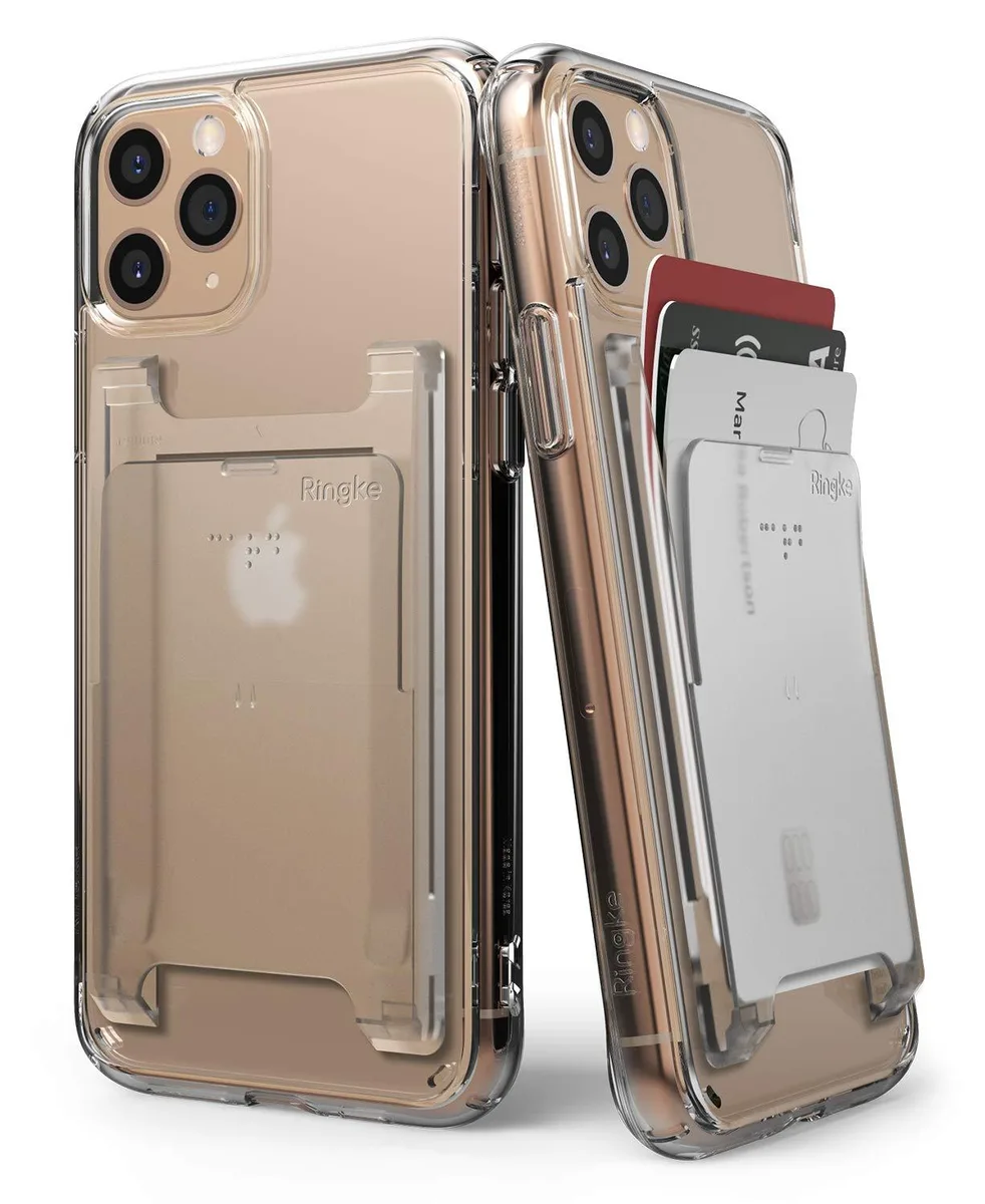  Ringke Slot Card Holder Clear Mist 2 Pack — product photo