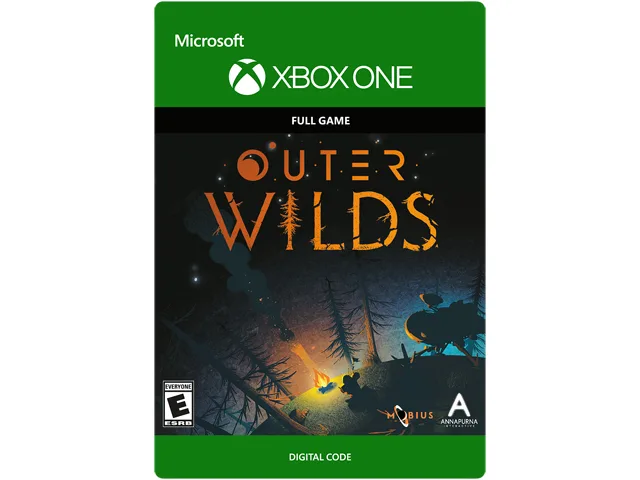 Xbox digital code card for Outer Wilds adventure game