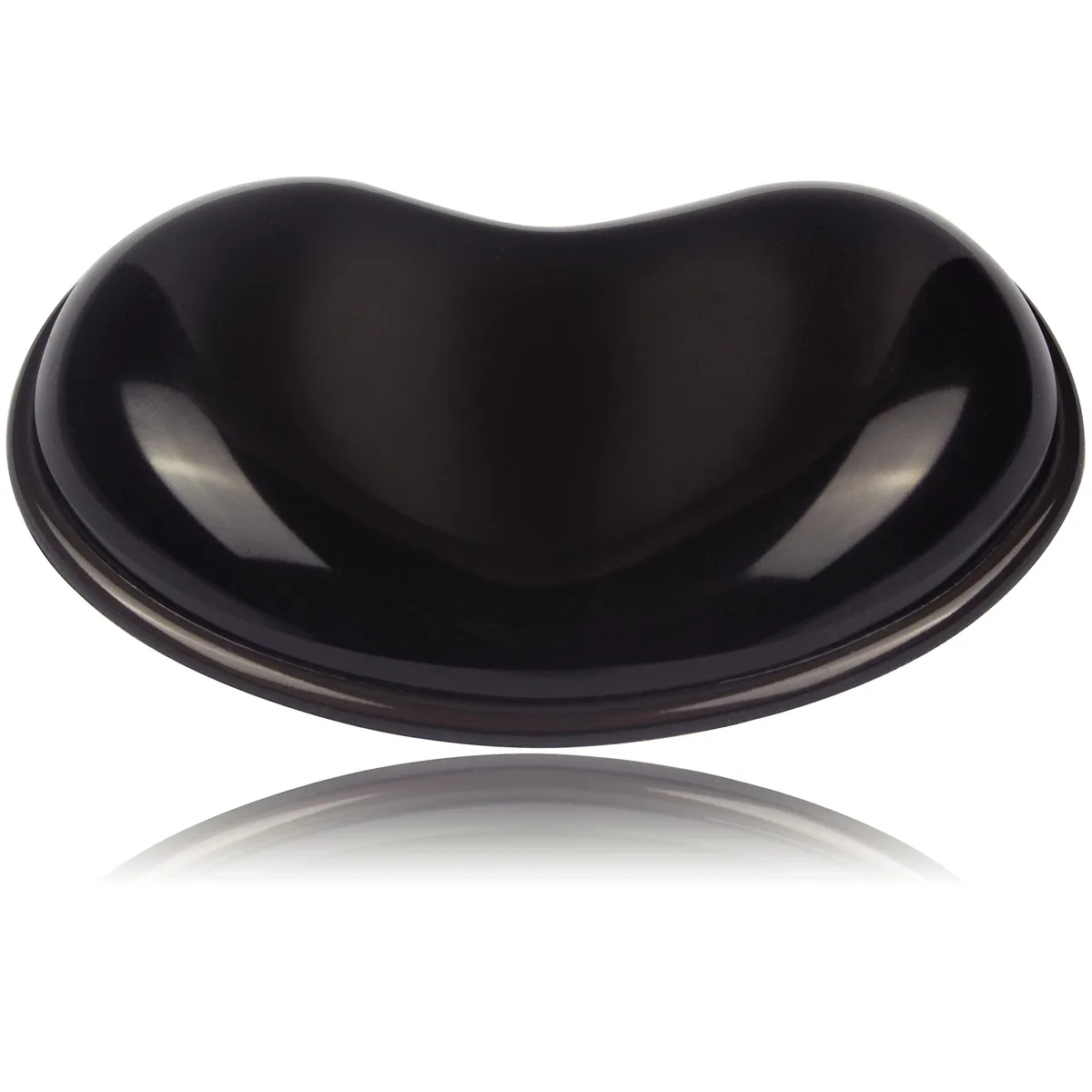  Keychron BRI-ERG-SILC-1 Silicone Gel Wrist Rest 5.4x3.1x0.8 in — product photo