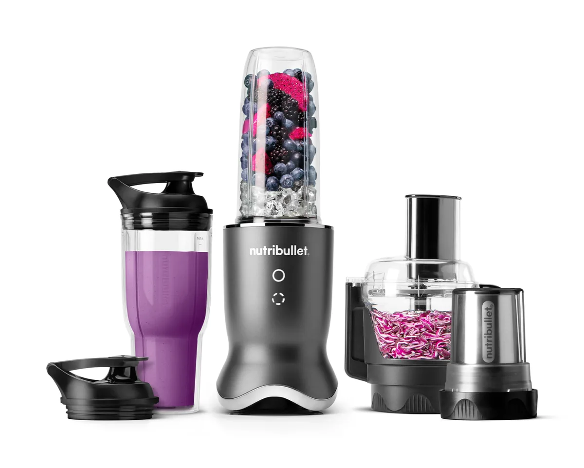 NutriBullet NutriBullet NB50550 Ultra Plus 1200W 3-in-1 Blender 32oz 24oz Gunmetal — product photo
