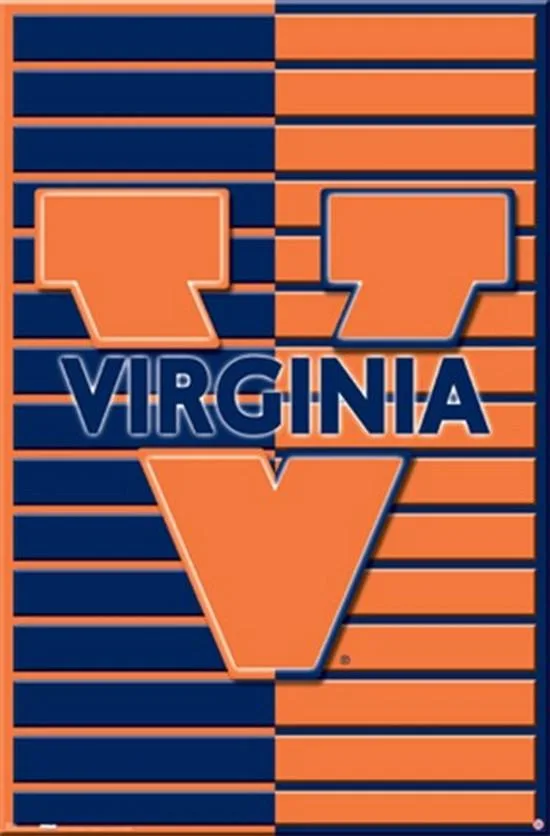 Posterazzi TIARP3738 Virginia logo poster print 24 x 36 inches