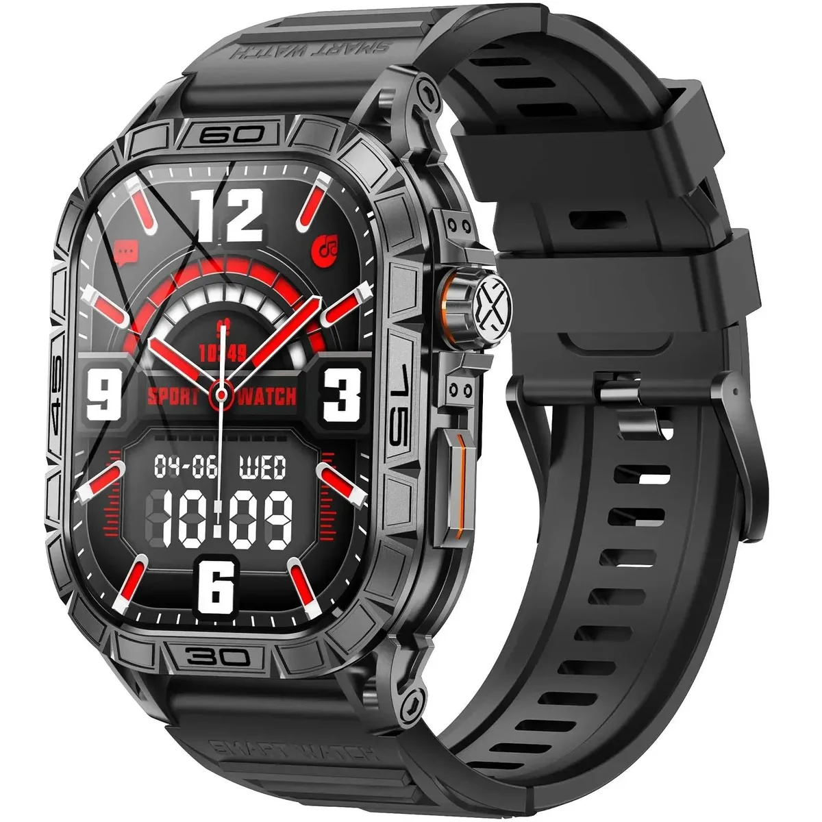 allentian allentian Realtek8763EWE-VP Smart Watch AMOLED 1.96" 100+ Sports IP68 300-450mAh — product photo