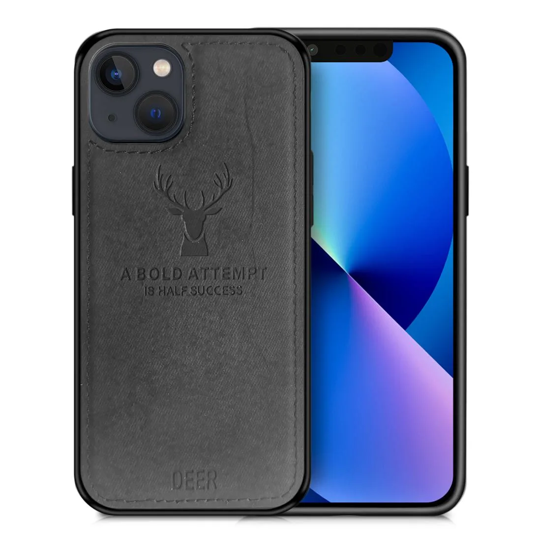 ALPHA DIGITAL INC ALPHA DIGITAL INC IP13-DEER-BK iPhone 13 Case Black — product photo