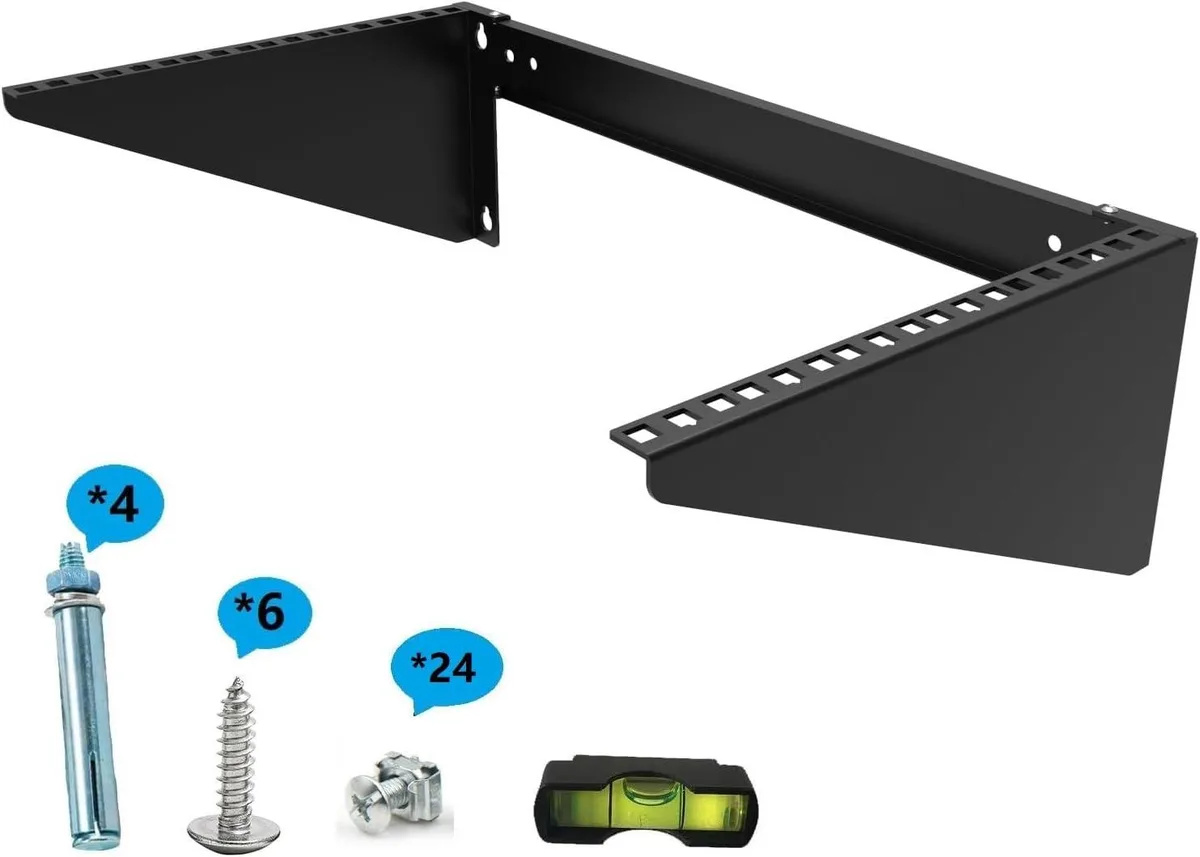 TAURKENAM TAURKENAM 19 Inch 6U Vertical Wall Mount Server Rack 125 lb — product photo