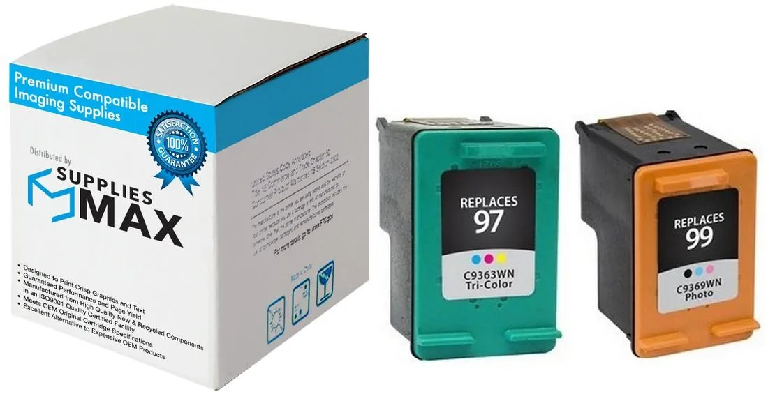 SuppliesMax SuppliesMax HP C9517FN Inkjet Combo Pack (NO. 97/NO. 99) 450 Pages — product photo